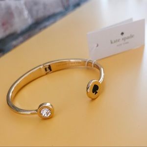 Kate Spade “Spot The Spade” Bracelet - Black Spade
